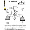 Люстра потолочнаяOmniluxOML-54107-03