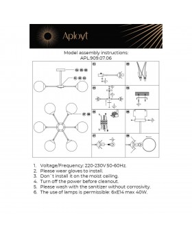 Люстра потолочнаяAploytAPL.909.07.06-foto16