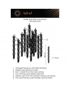 Светильник настенный (Бра)AploytAPL.844.01.03-foto13