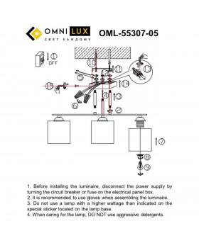 Люстра потолочнаяOmniluxOML-55307-05-foto5