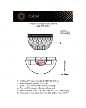 Светильник настенный (Бра)AploytAPL.757.01.02-foto16