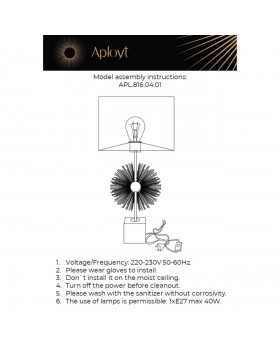 Настольная лампаAploytAPL.816.04.01-foto12