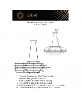 Люстра подвесная Aployt APL.851.03.60-foto18