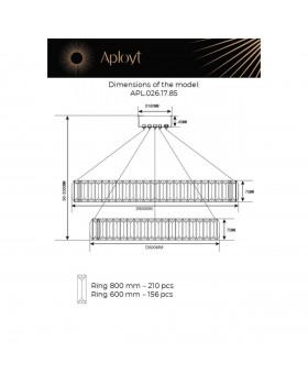 Люстра подвеснаяAploytAPL.026.13.85-foto20