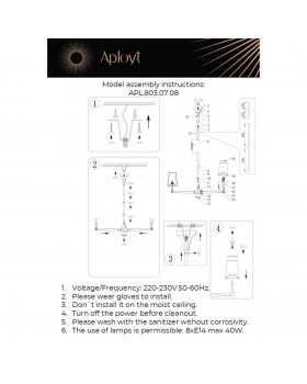 Люстра потолочнаяAploytAPL.803.07.08-foto21