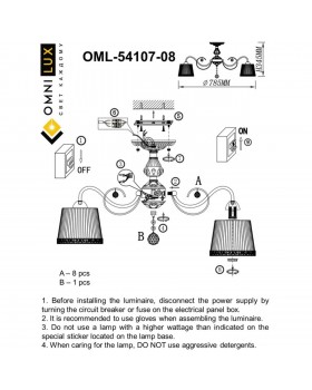 Люстра потолочнаяOmniluxOML-54107-08-foto3