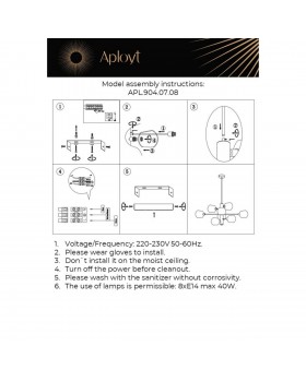 Люстра потолочнаяAploytAPL.904.07.08-foto21