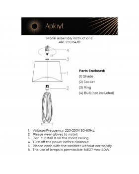 Настольная лампаAploytAPL.739.04.01-foto17