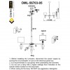 Люстра подвеснаяOmniluxOML-56703-05
