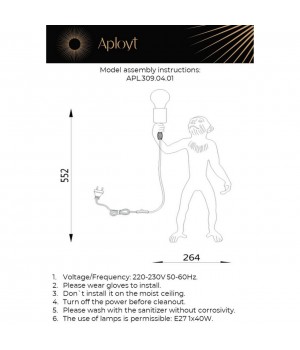 Настольная лампаAploytAPL.309.04.01-foto16