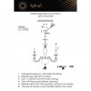 Люстра подвеснаяAploytAPL.702.03.08