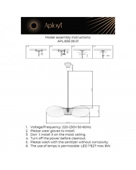 Светильник подвесной Aployt APL.656.06.01-foto16