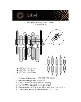 Светильник настенный (Бра)AploytAPL.029.01.21-foto17