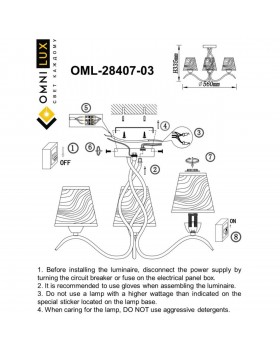 Люстра потолочнаяOmniluxOML-28407-03-foto8
