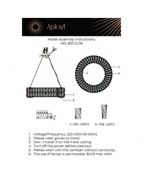 Люстра подвесная Aployt APL.833.13.08-foto16