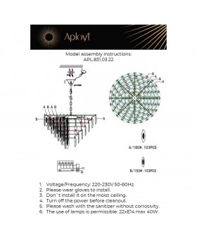 Люстра подвесная Aployt APL.831.03.22-foto16