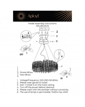 Люстра подвесная Aployt APL.815.03.10-foto20
