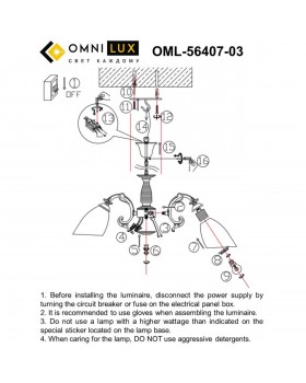 Люстра подвеснаяOmniluxOML-56407-03-foto9