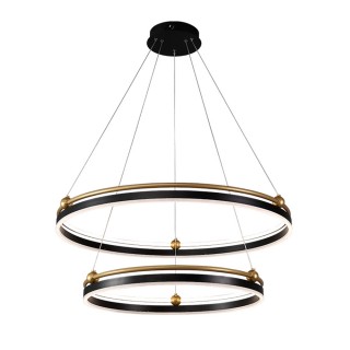 Люстра Crystal Lux FERNANDO SP123W LED  BLACK/GOLD-foto3