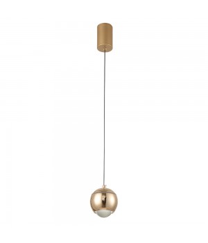 Светильник подвесной Crystal Lux CARO SP LED GOLD-foto2