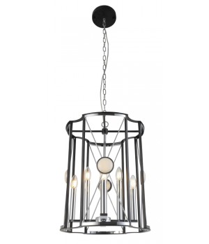 Светильник подвесной Crystal Lux TANDEM SP8 D490 CHROME-foto2