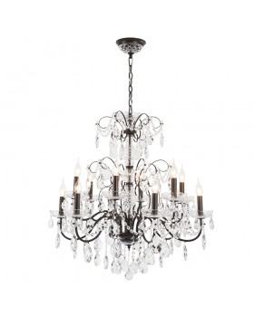 Люстра Crystal Lux ODELIS SP12 BROWN-foto2