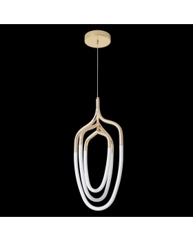 Светильник подвесной Crystal Lux PERA SP50W LED GOLD-foto3