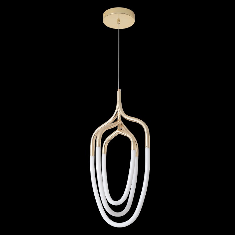 Светильник подвесной Crystal Lux PERA SP50W LED GOLD Светильник подвесной Crystal Lux PERA SP50W LED GOLD