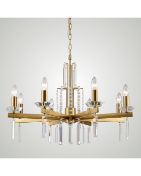Люстра Crystal Lux MARRON SP8 BRASS-foto2