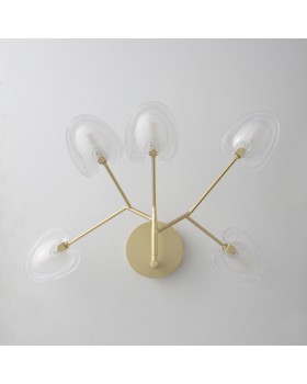 Бра Crystal Lux SOLE AP5 GOLD-foto2