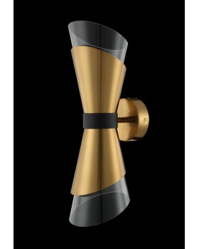 Бра Crystal Lux GRIS AP2 BRASS-foto3