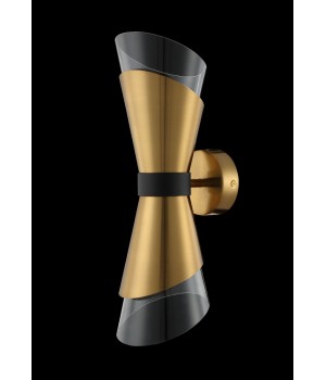 Бра Crystal Lux GRIS AP2 BRASS-foto3