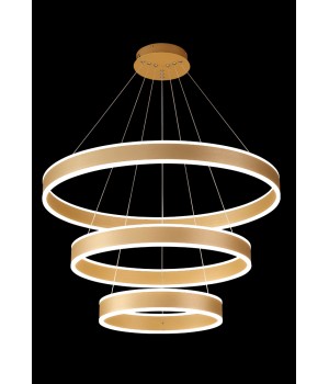 Люстра Crystal Lux MUCHOS SP158W LED D400+600+800 GOLD-foto3