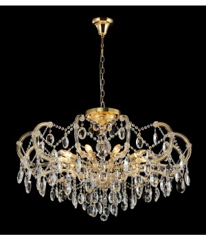 Люстра Crystal Lux HOLLYWOOD SP-PL10 GOLD D1000-foto4