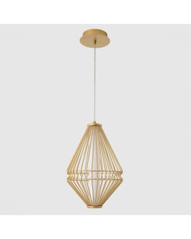 Светильник подвесной Crystal Lux CUADRA SP18W LED GOLD Светильник подвесной Crystal Lux CUADRA SP18W LED GOLD