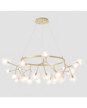 Светильник подвесной Crystal Lux SOLE SP25 GOLD-foto3