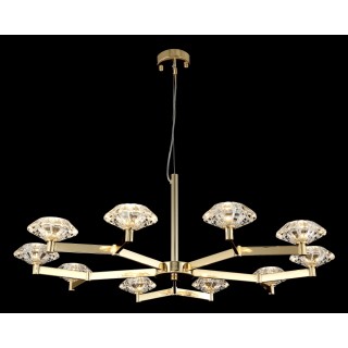 Люстра Crystal Lux REBECA SP10 GOLD-foto2