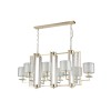 Люстра Crystal Lux NICOLAS SP8 L1000 GOLD/WHITE