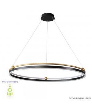 Люстра Crystal Lux FERNANDO SP88W LED BLACK/GOLD