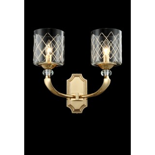 Бра Crystal Lux GRACIA AP2 GOLD-foto2