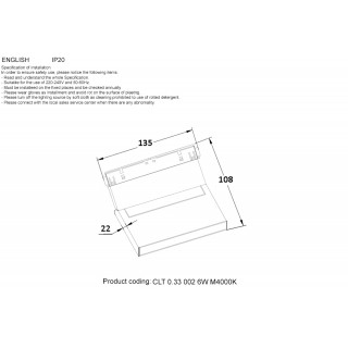 Светильник трековый магнитный CLT 0.33 002 6W WH M4000K-foto3