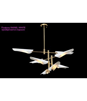 Люстра (без плафонов) Crystal Lux RAFAEL SP8 GOLD-foto4