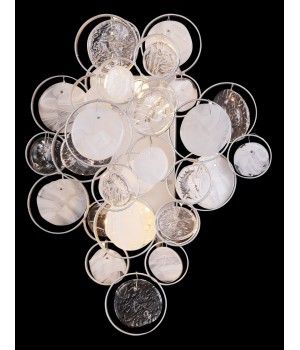 Бра Crystal Lux DESEO AP2 SILVER-foto2