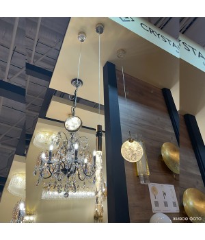 Светильник подвесной Crystal Lux CIELO SP5W LED GOLD-foto4