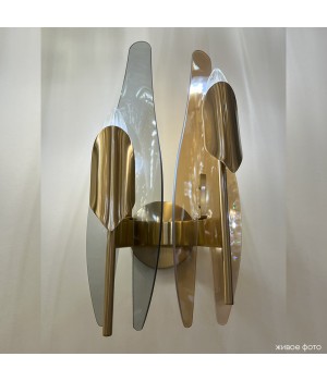 Бра Crystal Lux CASA AP2 BRASS-foto5