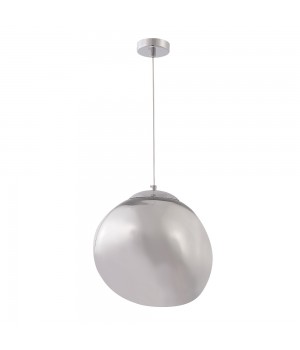Светильник подвесной Crystal Lux MALAGA SP1 D280 CHROME-foto3