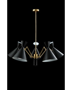 Люстра Crystal Lux JOVEN SP5 GOLD/BLACK-foto4