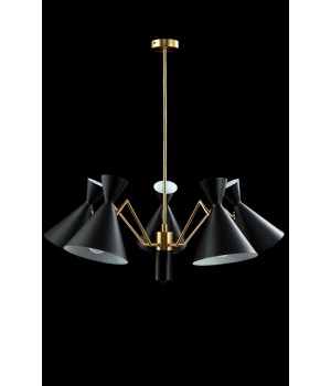 Люстра Crystal Lux JOVEN SP5 GOLD/BLACK-foto4