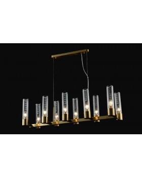 Люстра Crystal Lux OTONO SP10 L980 BRASS/TRANSPARENTE-foto4