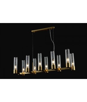 Люстра Crystal Lux OTONO SP10 L980 BRASS/TRANSPARENTE-foto4